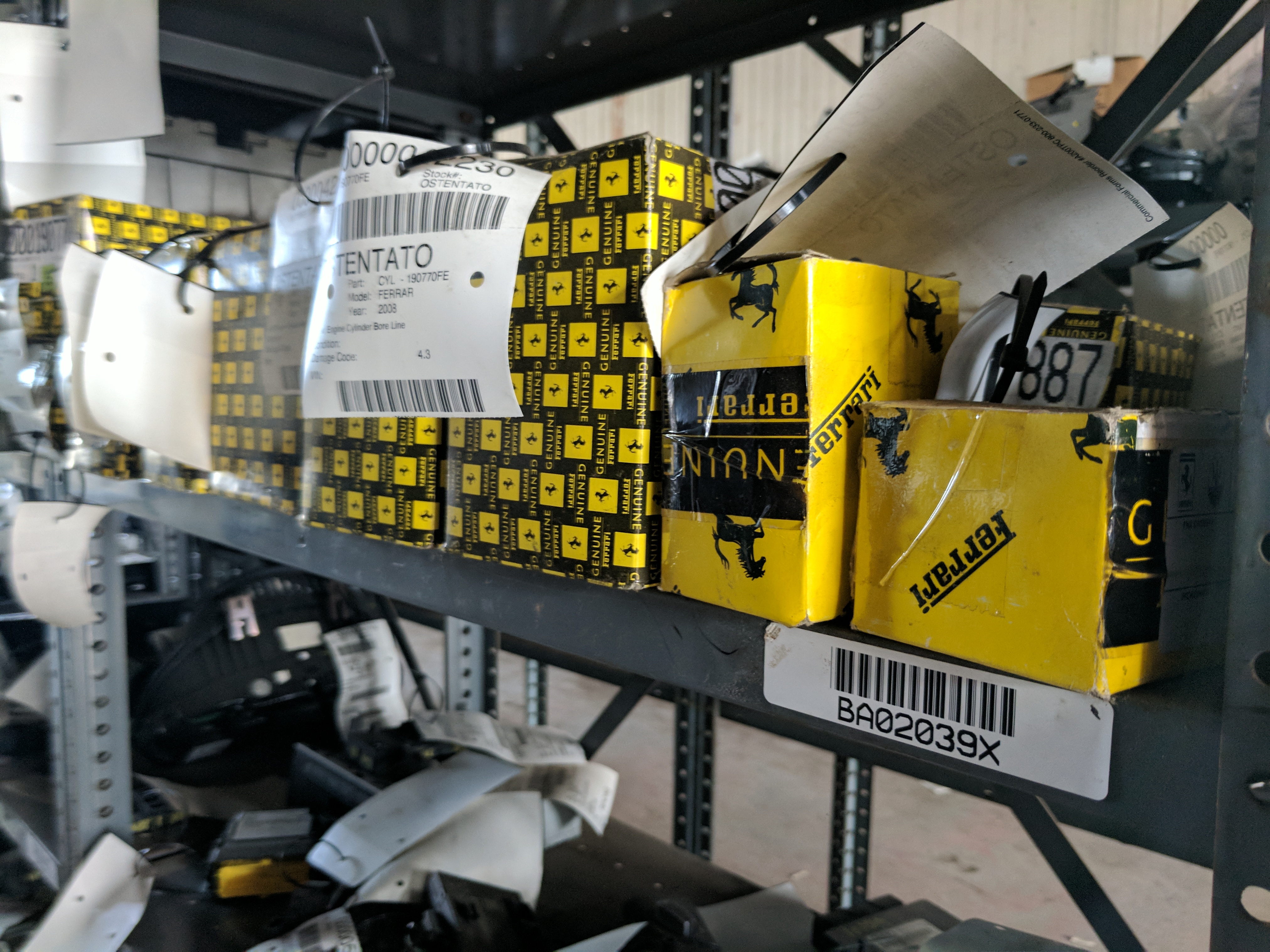 Pacific Motors Anti-Junkyard Warehouse Retail Shelf