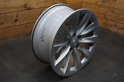 10 Spoke Silver 20x9 Wheel Rim 105933700A Tesla Model S 2017 *Curb Rash  Chipping