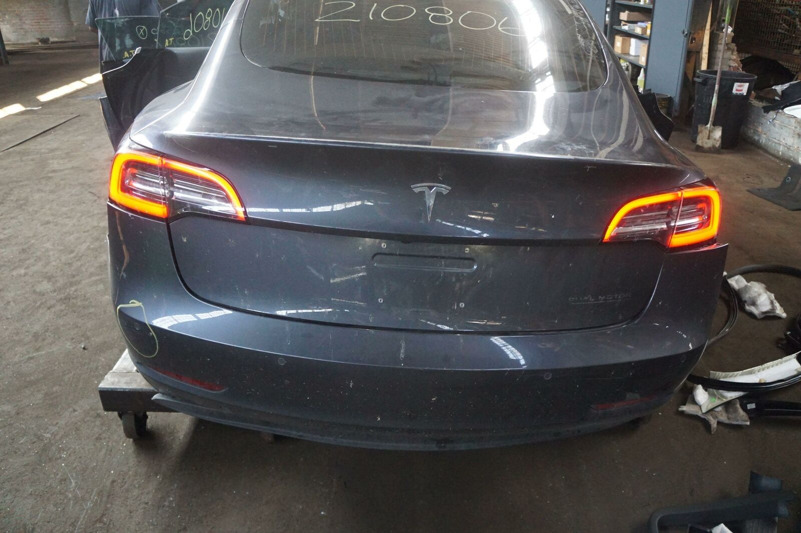 Details about  / Tesla Model 3 Rear Left Tail Light Trunk Lid Taillight Lamp 1077401-00-G Clean