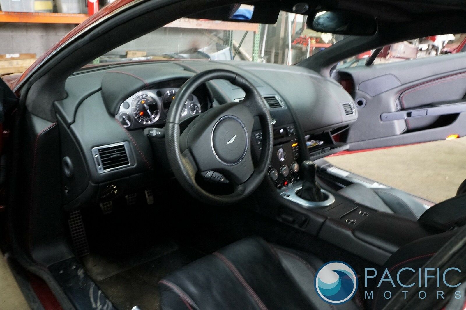 Set Rear Interior Reinforcement Aluminum Brace Oem Aston Martin V8 Vantage 2007