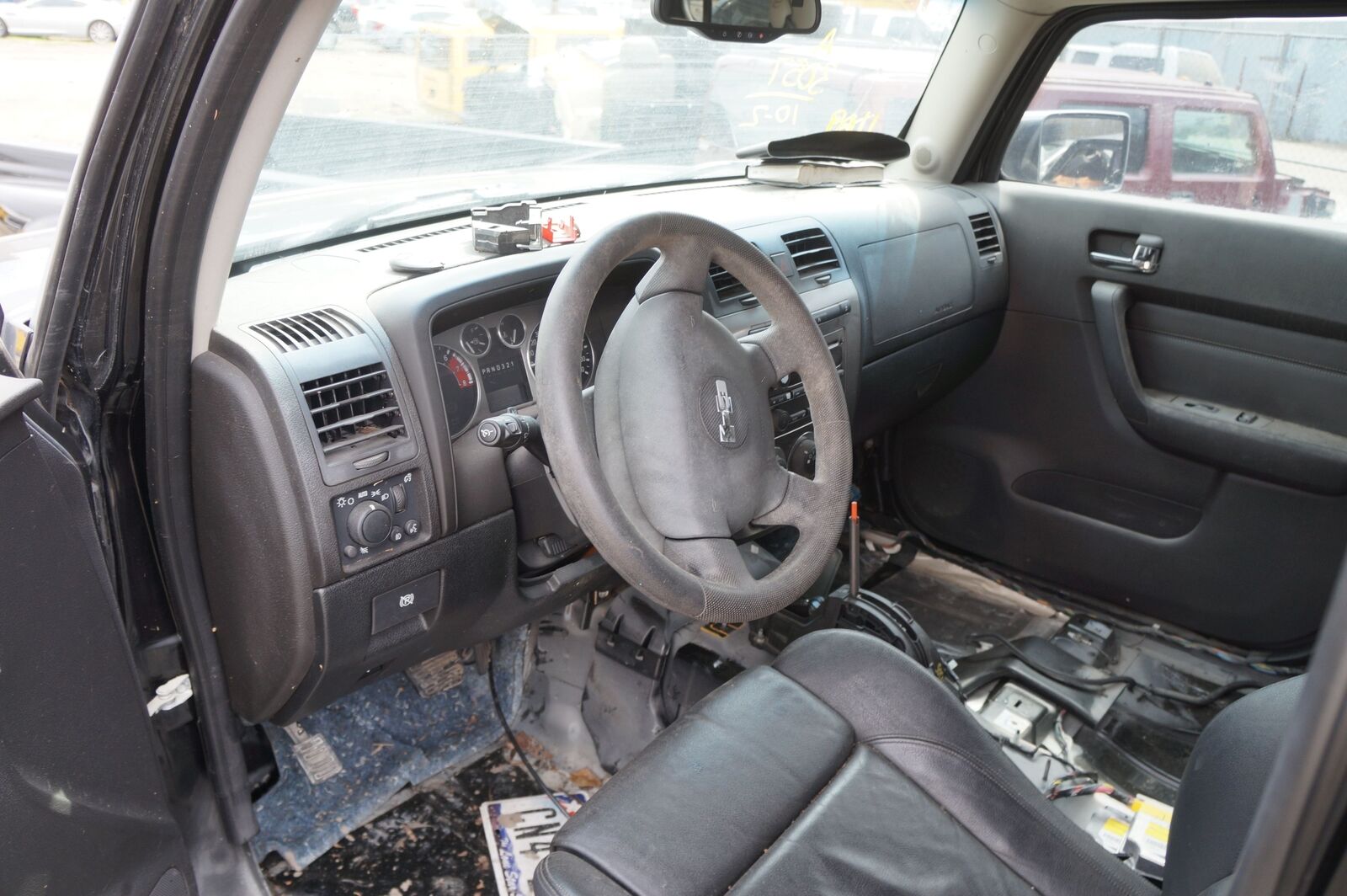 Front Right Passenger Door Interior Trim Panel Black Oem Hummer H3 2006