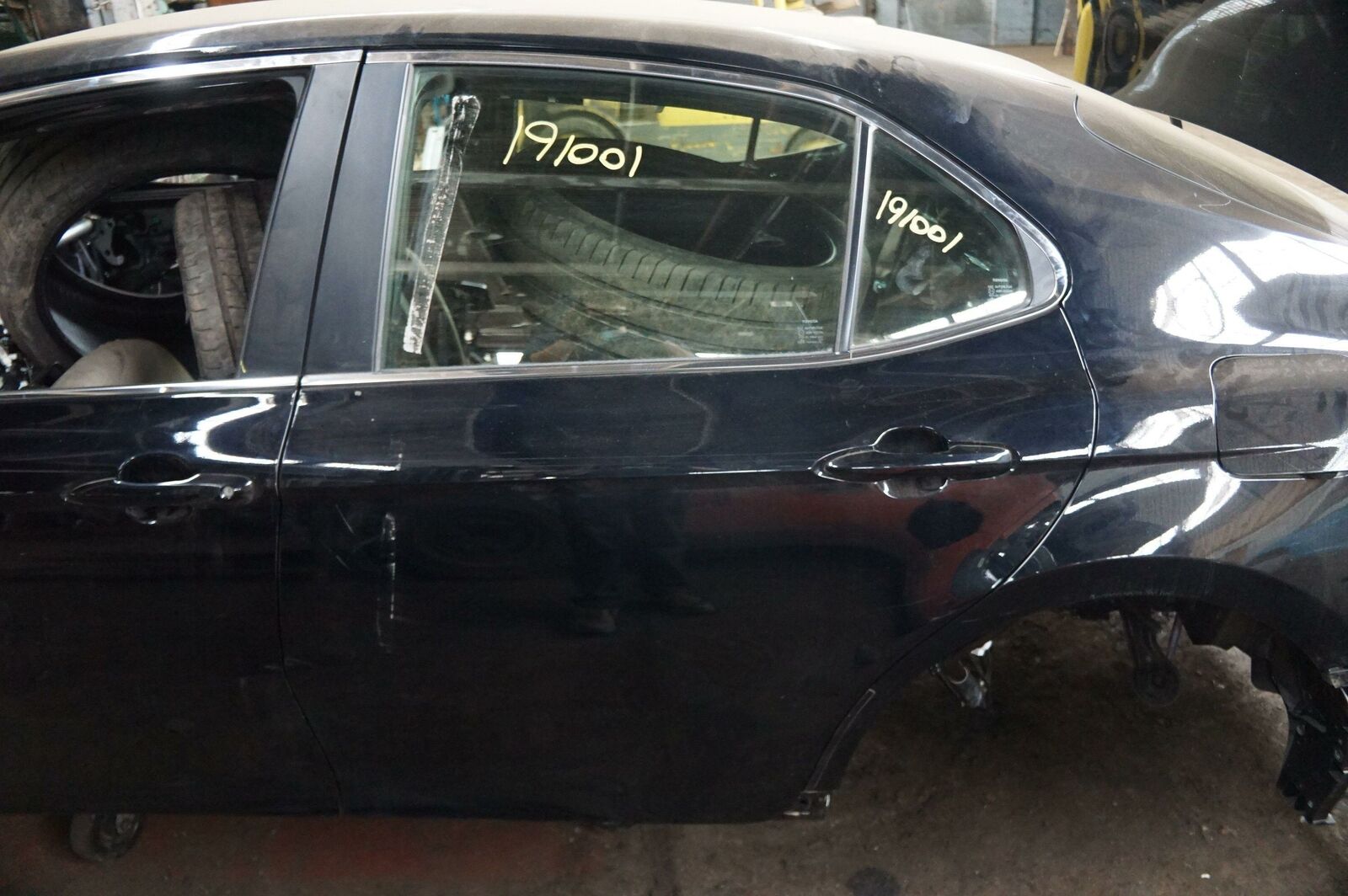 Rear Left Driver Side Door Assembly Black Oem Toyota Camry 2018 19